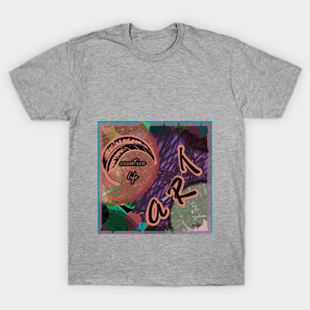 CREATIVE LIFE PAST T-Shirt by ACUANDYC